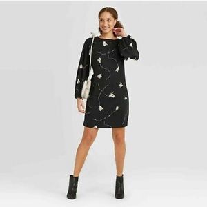 A New Day Women’s Floral Long Sleeve Dress